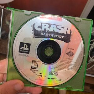 PlayStation Crash Bandicoot game